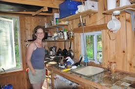 gravity fed water for the off grid sink