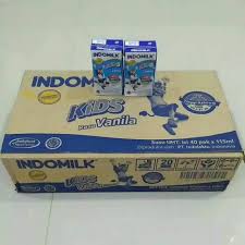 Indomilk kini punya susu steril dengan kombo kekinian, lhoooo! Susu Indomilk Kids Uht Coklat Stroberi Vanila Full Cream 115 Ml Isi 40 Pcs Dus Shopee Indonesia