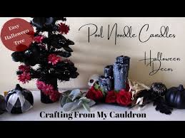 Pool Noodle Candles Crafting From My Cauldron Youtube