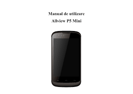 Manual de utilizare Allview P5 Mini