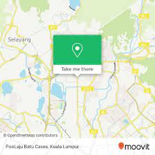 These limestone caves harbour hindu temples where. How To Get To Poslaju Batu Caves In Gombak By Bus Train Mrt Lrt Or Monorail Moovit