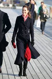 Kate middleton celebrity dresses navy blue a line chiffon formal dress with short sleeves elegant floor length вечерние платья. A Thematic Outing As Kate Wears Military Finest For Defence Centre Visit Tatler