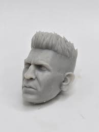 Custom 3d Printed Classified Legends Compatible Comic Multiverse White  Skull Head 1:12 6" Scale. (message for Other Scales)