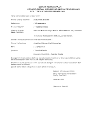 Menyatakan sanggup untuk membayar biaya daftar ulang mahasiswa baru sebesar rp. Surat Pernyataan Kesedian Membayar Biaya Pendidikan