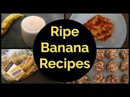 What To Do With Ripe Bananas 5 Easy Ripe Banana Recipes Including No Bake Sweet Treats Pancakes Banana Recipes Easy Ripe Banana Recipe Ripe Banana Recipe