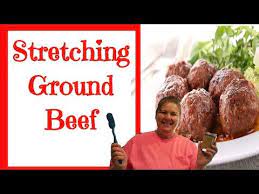 Stretching Ground Beef Winner Blue Ribbon Meatball Recipe Youtube Blue Ribbon Recipes How To Make Meatballs Ground Beef
