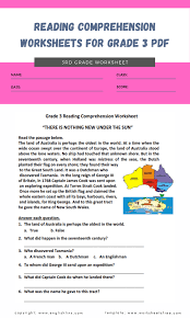 Live worksheets > english > english as a second language (esl) > reading comprehension. Reading Comprehension Worksheets For Grade 3 Pdf Grade 3 Worksheets Free