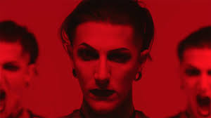 Motionless In White go into the red in Voices video