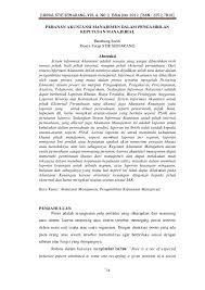 Tujuan utama pemisahan biaya antara biaya relevan dan tidak relevan adalah untuk menunjukkan kepada manajemen bahwa tidak semua biaya patut dipertimbangkan sebagai dasar pengambilan keputusan. Pdf Peranan Akuntansi Manajemen Dalam Pengambilan Keputusan Manajerial Muhammad Ziko Academia Edu