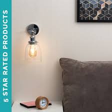Increase the power of a lamp by placing it in front of a mirror. Big Choice Of Wall Lights Value Lights