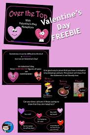 Valentine S Day Metaphors A Free Powerpoint For A Fun Figurative Language Lesson Figurative Language Lessons Figurative Language Fun Middle School Writing