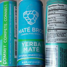 New clean plant based energy drink made with organic yerba mate, loaded with more antioxidants than green tea, less sugar than any other energy drink and no added colors, available in pineapple and grapefruit flavors. Science Behind Mate Bros Yerba Mate Energy Drink
