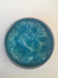 Blue Glittery Slime Blue Slime Glitter Slime No Borax Slime Borax Free Slime Homemade Slime Stress Reliever Stre Glittery Slime Blue Slime Glitter Slime