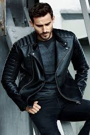 H M Offers Fashion And Quality At The Best Price Jackets Men Fashion Mens Fashion Edgy Leather Jacket Men