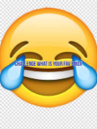 وجه مع دموع الفرح ملصق إيموجي مضحك من الضحك Emoji Png