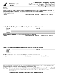 National life group also offers variable universal life insurance. National Life Group Change Of Beneficiary Sample Fill Out And Sign Printable Pdf Template Signnow