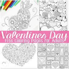 So print out free printable valentines day coloring pages online and give them to your child. Free Valentines Day Coloring Pages For Adults Easy Peasy And Fun