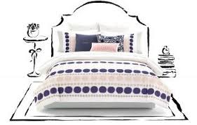 Love This Unique Look Kate Spade New York Ikat Dot Comforter Sham Set Pink Comforter Ikat Dot Kate Spade Bedding