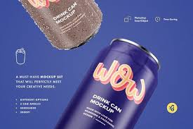 Download Drink Can Mockup In 2020 Mockup Design Squad PSD Mockup Templates