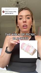 Luxurious Kim K Picnic Blanket