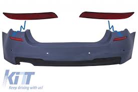 M Tech Design Rear Bumper Reflector Suitable For Bmw 5 Series F10 2011 Up Carpartstuning Com