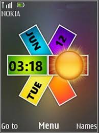 Download Free Nokia Colors Clock S40 Theme Mobile Theme Nokia Mobile Theme Downloads Hundreds Of Free 5300 6300 6267 6500 Classic 6555 5310 Nokia Theme Color