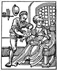 Bloodletting, 16Th Century. /Na Physician Practicing Venesection  (Phlebotomy). Woodcut, 16Th Century. Poster Print by Granger Collection -  Item # ...