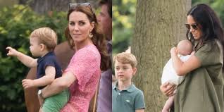 When was kate middleton and prince william's baby born? Meghan Markle Kate Middleton Bring Their Kids To Cheer Prince Harry William At Polo Match