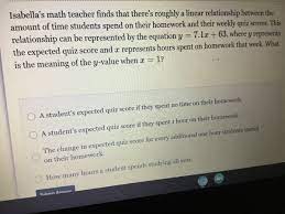 Answered Isabella S Math Teacher Finds That Bartleby