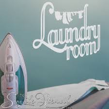 Laundry Room Decal Sticker Wall Art For Door Window Or Wall Laundry Room Decals Room Decals Sticker Wall Art