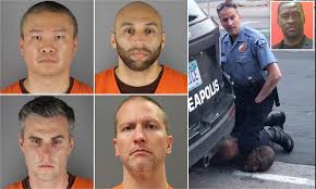 George floyd became a household name last year after the african american died in police custody on 25 may following his arrest on suspicion of using a counterfeit note. Three Other George Floyd Cops Are Charged With Aiding And Abetting Murder Daily Mail Online
