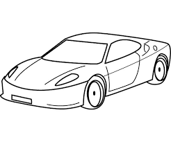 Téléchargez et imprimez gratuitement le coloriage de voiture simple! Coloriage Voiture De Luxe Pour Enfant Dessin Gratuit A Imprimer