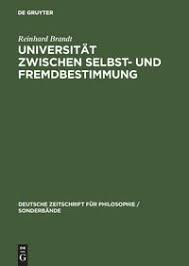 We did not find results for: Universitat Zwischen Selbst Und Fremdbestimmung Von Reinhard Brandt Ebooks Orell Fussli