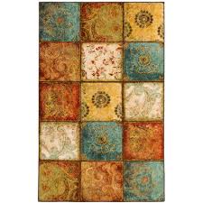 Mohawk Home Artifact Panel Multi 5 Ft X 8 Ft Area Rug 333287 Area Rugs Rugs Mohawk Home