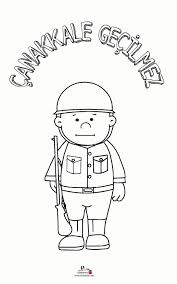 Canakkale Boyama Sayfasi Okul Oncesi Sanat Etkinligi Okul Oncesi Okul Sanat