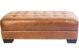 I love the idea of using a large tufted ottoman as a coffee table. Beige Leather Ottoman Coffee Table Collection Something Like This To Be Placed In Front Of Leather Ottoman Coffee Table Leather Ottoman Tufted Leather Ottoman
