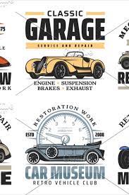 Car Service Motor Club Show Car Mechanics Garage Car Mechanic Car