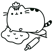 Two striped kittens on a pillow. Kawaii Coloring Pages Free Coloring Pages Kawaii Coloring Pages Mamegoma Minecraft Coloring Pages Cat Coloring Page Pusheen Coloring Pages