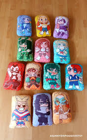 Want to gift a fellow my hero academia fan something extra special? Bnha Plush Pillows Etsy Plush Pillows Anime Gifts Anime Merchandise