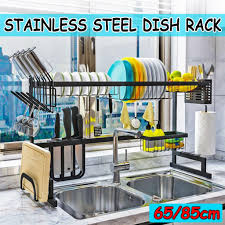 Stainless steel kitchen cupboards ukg dimensions pc. Buy Single Double Slots Over Sink Stainless Steel Kitchen Shelf Storage Holders Bowl Dish Drain Rack Organizer At Affordable Prices Free Shipping Real Reviews With Photos Joom
