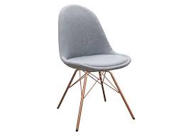 Basil Stuhl Esszimmer Wartezimmer Stoff Grau Kupfer Daswohnkonzept Com Stuhle Wartezimmer Esstisch Stuhle
