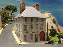 Reseau Saint Michel Train Miniature A L Echelle N 1 160 Maquette En Carton Maquette Maison Modeles En Papier