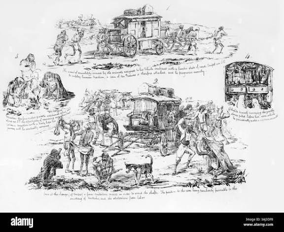 Colonialism caricature hi-res stock photography and images - Alamy
