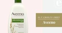 Does AVEENO test on animals 2022?