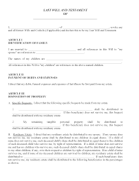 It's only an example and is not to be assumed legally binding or valid in all 50 states or in other countries. Free Printable Wills Just Fill In The Blanks Blank Wills And Codicils