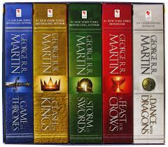 Bantam spectra books, september a fine example of the first book in martin's acclaimed a song of ice and fire series. George R R Martin S A Game Of Thrones 5 Book Boxed Set Song Of Ice And Fire Series A Game Of Thrones A Clash Of Kings A Storm Of Swords A George
