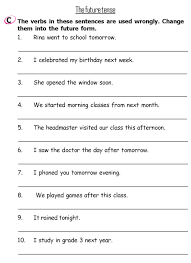 2nd grade language arts worksheets. Grade 2 Grammar Lesson 13 Verbs The Past Tense Grammar Lessons 2nd Grade Worksheets Past Tense Worksheet