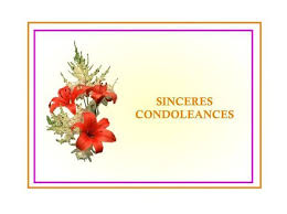 Cnas Tlemcen Condoleances Sinceres Condoleances