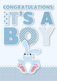 Cute Bunny It Rsquo S A Boy Congratulations Card Ad Ad Rsquo Bunny Cute Card Congratulations Card Cute Bunny Greeting Card Artist