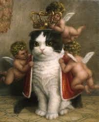 Community Post Baroque Royal Cat Painting Cats Crazy Cats Grumpy Cat